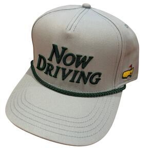 NEW 2026 Masters Now Driving Lt Blue Rope Hat ANGC Adjustable Augusta National
